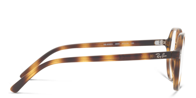 Shop Ray-Ban Junior Thalia Kids Irregular Eyeglasses in Havana online.