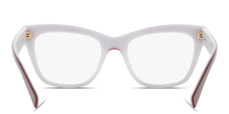 تسوق نظارة طبية بإطار كات آي ميو ميو بلون أحمر أونلاين.