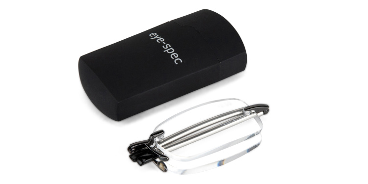 تسوق نظارات آي بوكيت للقراءة قابلة للطي للجنسين اي سبيك بلون أسود أونلاين.