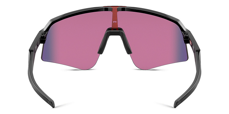 تسوق نظارات شمسية سوترو لايت سويب بإطار مستطيل نصفي اوكلي بلون أسود أونلاين.