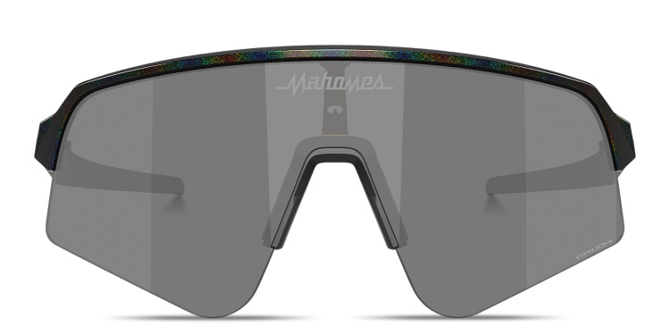 Shop Oakley Sutro Lite Sweep Half-Rim Mask Sunglasses in Black online.