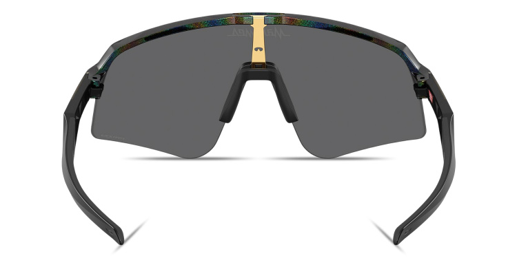 Shop Oakley Sutro Lite Sweep Half-Rim Mask Sunglasses in Black online.