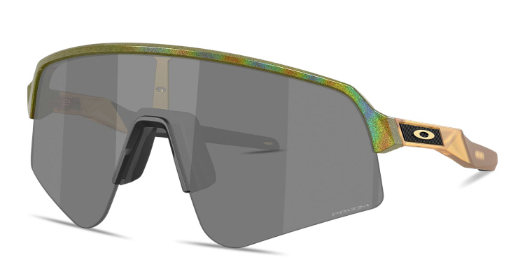 Shop Oakley Sutro Lite Sweep Half-Rim Mask Sunglasses in Green online.