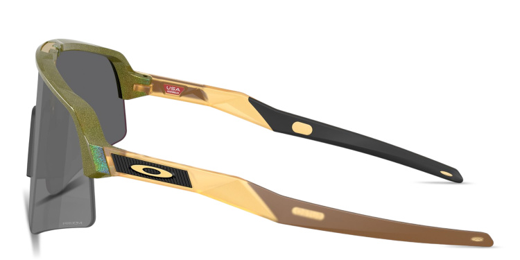 Shop Oakley Sutro Lite Sweep Half-Rim Mask Sunglasses in Green online.