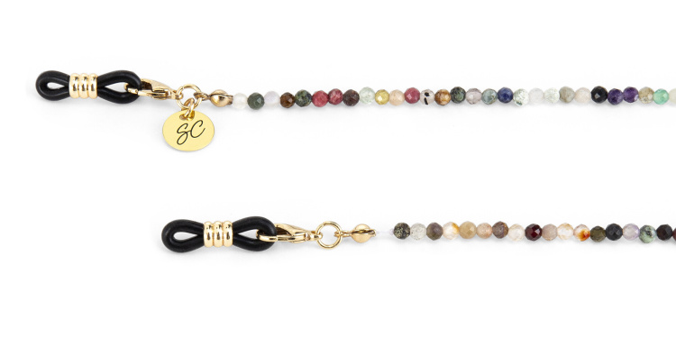 Shop Sunny Cords Rosy Glasses Chain in Multicolor online.