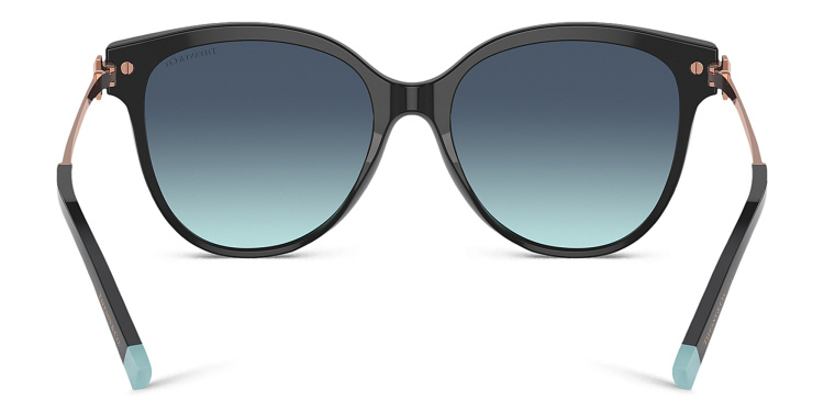 تسوق نظارات شمسية كبيرة طراز بيلو تيفاني أند كو بلون أسود أونلاين.