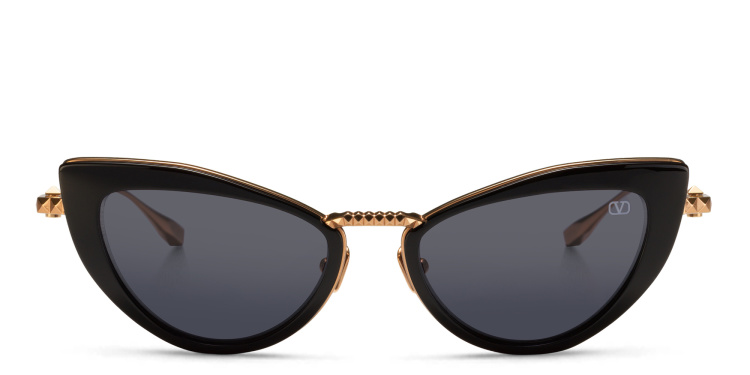 تسوق نظارات شمسية ڤالنتينو VIII طراز كات آي فالنتينو بلون أسود أونلاين.