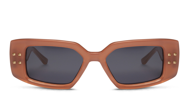 Shop VALENTINO Cat-Eye Sunglasses in Pink online.