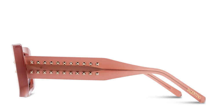 Shop VALENTINO Cat-Eye Sunglasses in Pink online.