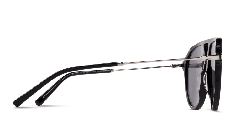 تسوق نظارات شمسية أفياتور EYE'M بلون أسود أونلاين.