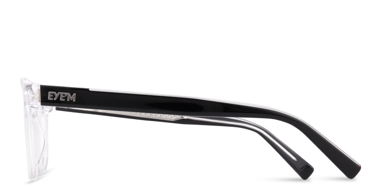 Shop EYE'M Square Eyeglasses in Clear online.