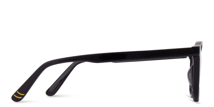 Shop EYE'M Kids Square Eyeglasses in Black online.