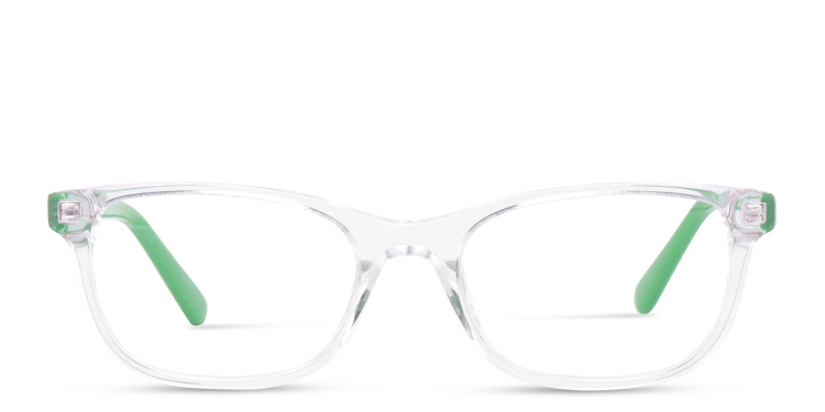 Shop EYE'M Kids Rectangle Eyeglasses in Clear online.