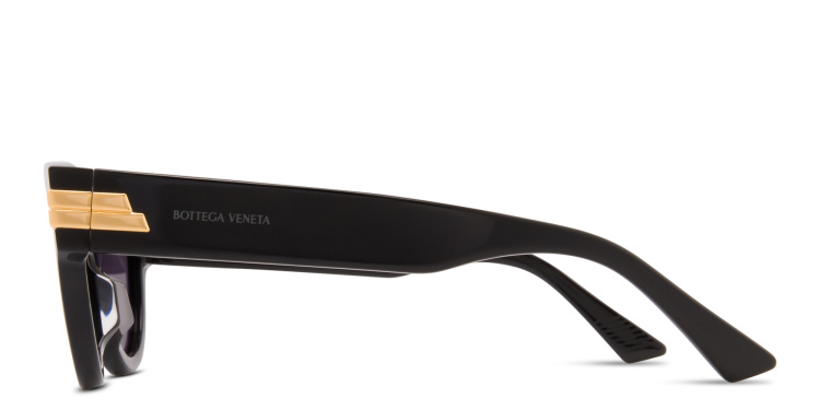 Shop BOTTEGA VENETA Cat-Eye Sunglasses in Black online.
