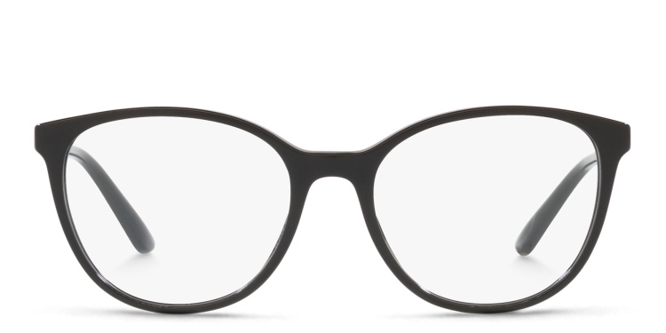 Shop Dolce & Gabbana Butterfly Eyeglasses in Black online.