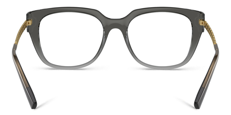 Shop Dolce & Gabbana Square Eyeglasses in Black online.