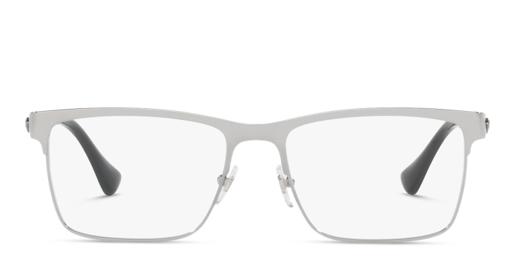 تسوق نظارات طبية ميدوسا بإطار مستطيل فيرزاتشي بلون رصاصي أونلاين.