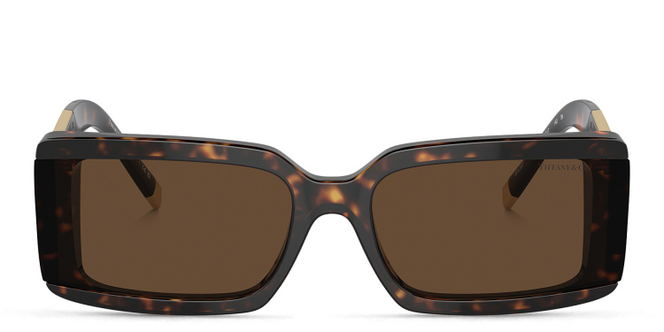 تسوق نظارات شمسية مستطيلة للجنسين بشعار T تيفاني أند كو بلون مموه أونلاين.