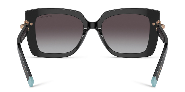 Shop TIFFANY HardWear Butterfly Sunglasses in Black online.