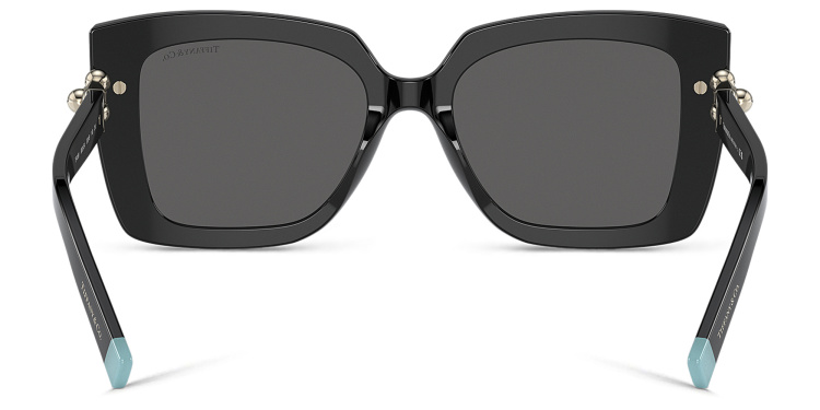 Shop TIFFANY Butterfly Sunglasses in Black online.