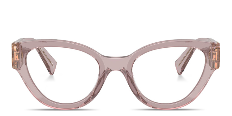 تسوق نظارات طبية طراز كات آي بالشعار العمودي ميو ميو بلون أرجواني أونلاين.