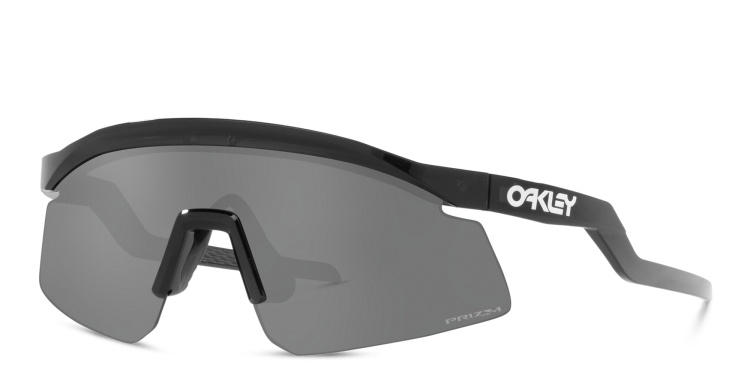 Shop Oakley Hydra Half-Rim Mask Sunglasses in Black online.