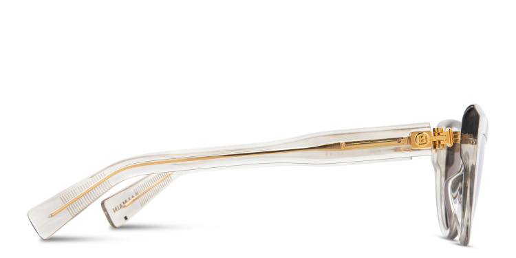 Shop BALMAIN Cat-Eye Sunglasses in Grey online.