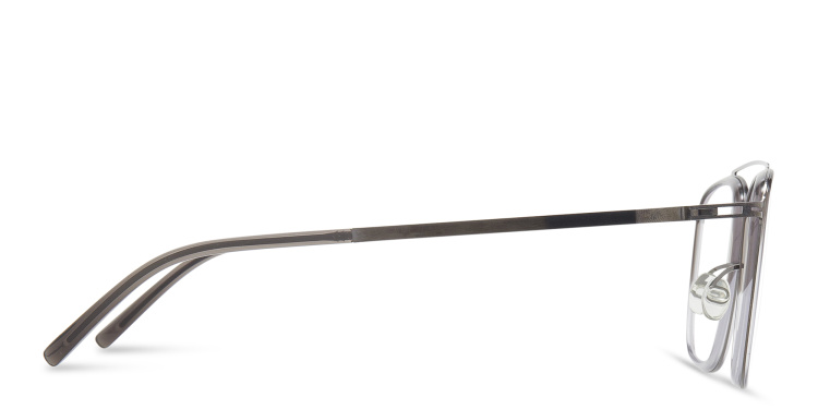 Shop MYKITA Aviator Eyeglasses in Grey online.