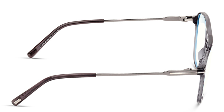 Shop TOM FORD Pilot Eyeglasses in Grey online.