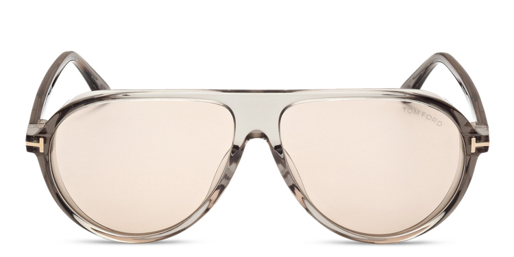 تسوق نظارات شمسية ماركوس طراز بايلوت توم فورد بلون رمادي أونلاين.