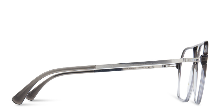 تسوق نظارات طبية هيتي بإطار أفياتور واسع للجنسين ميكيتا بلون رمادي أونلاين.