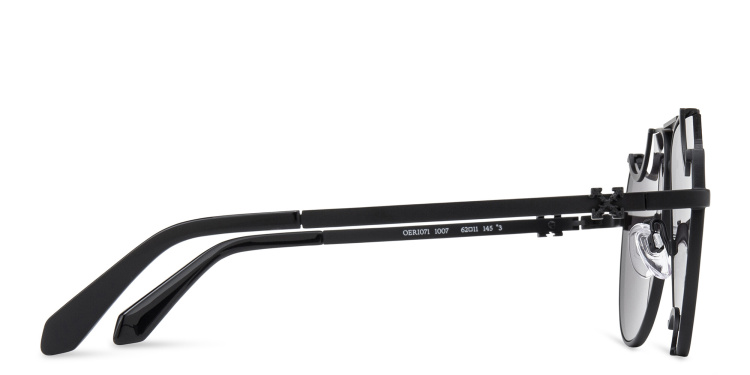 تسوق نظارات شمسية دالاس طراز أفياتور للجنسين أوف وايت بلون أسود أونلاين.