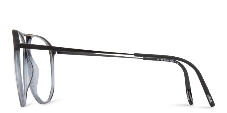 تسوق نظارات طبية أفياتور واسعة سيلويت بلون رمادي أونلاين.