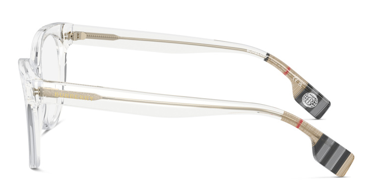 Shop BURBERRY Cat-Eye Eyeglasses in Clear online.