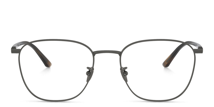 تسوق نظارات طبية مربّعة جورجو أرماني بلون رصاصي أونلاين.