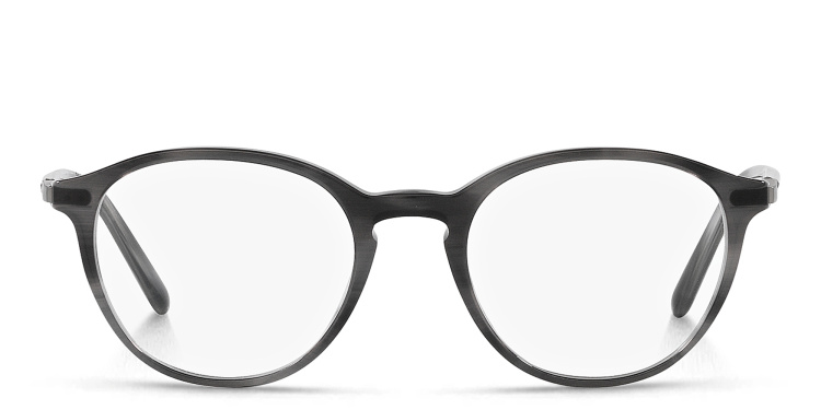 Shop GIORGIO ARMANI Panthos Eyeglasses in Grey online.
