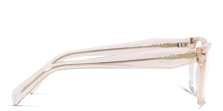 تسوق نظارات طبية مستطيلة برادا بلون زهري أونلاين.