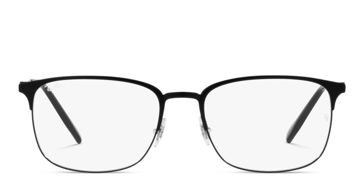 Shop Ray-Ban Unisex Pillow Eyeglasses in Black online.
