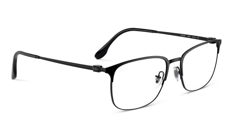 Shop Ray-Ban Unisex Pillow Eyeglasses in Black online.