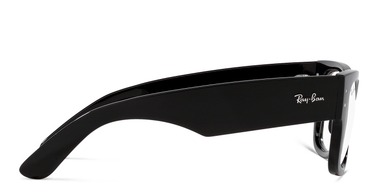 تسوق نظارات طبية ميجا وايفارير بإطار مربّع للجنسين راي بان بلون أسود أونلاين.