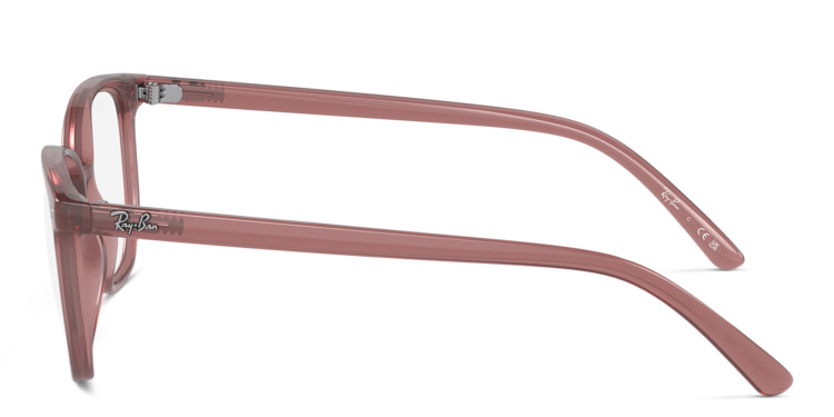 Shop Ray-Ban Junior Elliot Kids Irregular Eyeglasses in Pink online.