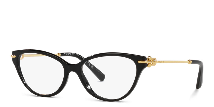 Shop TIFFANY Cat-Eye Eyeglasses in Black online.