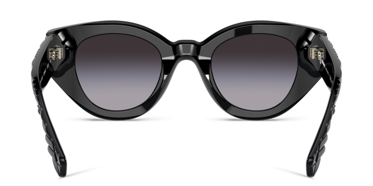 Shop BURBERRY Panthos Sunglasses in Black online.