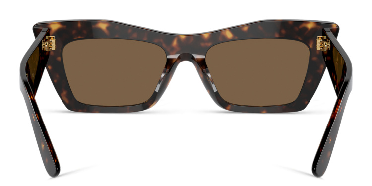 Shop Dolce & Gabbana Cat-Eye Sunglasses in Havana online.