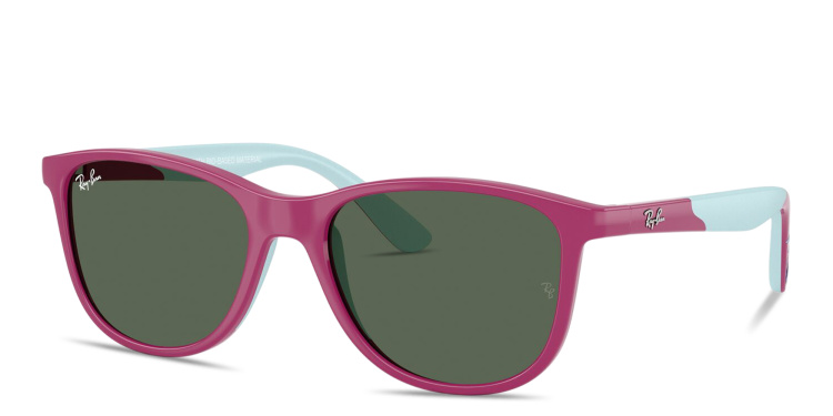 Shop Ray-Ban Junior Lilo & Stitch Kids Square Sunglasses in Pink online.