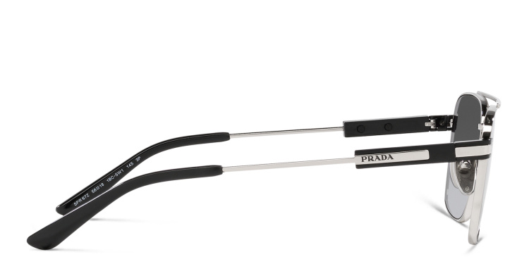 تسوق نظارات شمسية طراز بيلو برادا بلون فضي أونلاين.