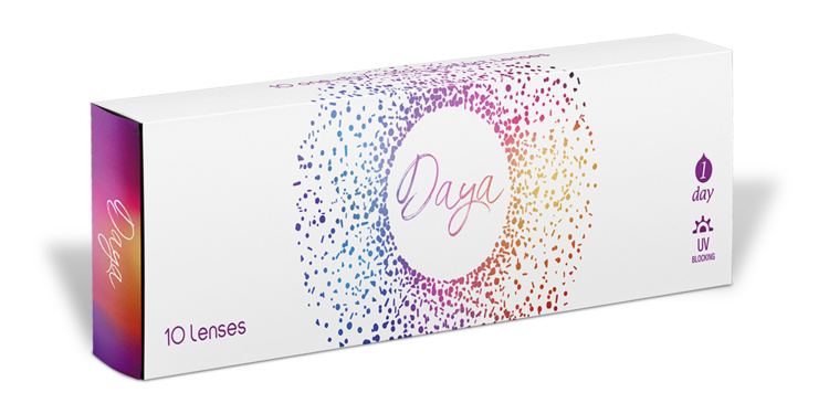 Shop DAYA 1-Day Color Contact Lenses - Pecan in Light Brown online.