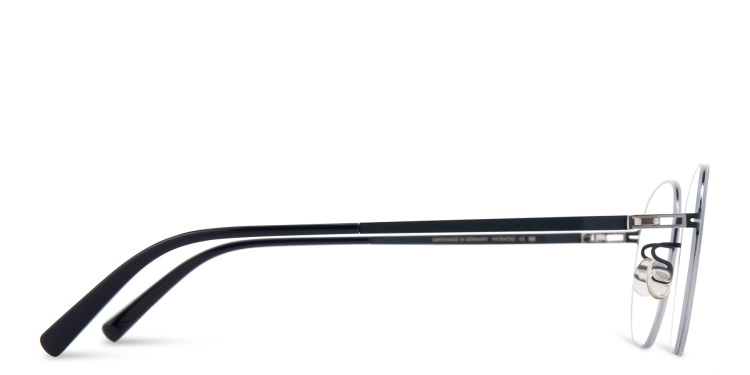 Shop MYKITA Unisex Wataru Rimless Round Eyeglasses in Silver online.