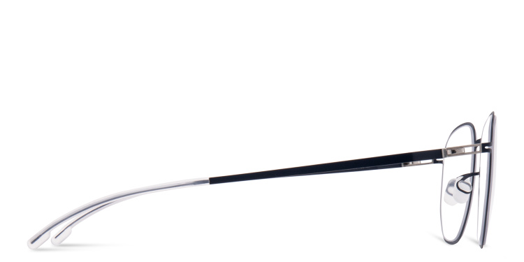 Shop MYKITA Ryker Unisex Round Eyeglasses in Blue online.