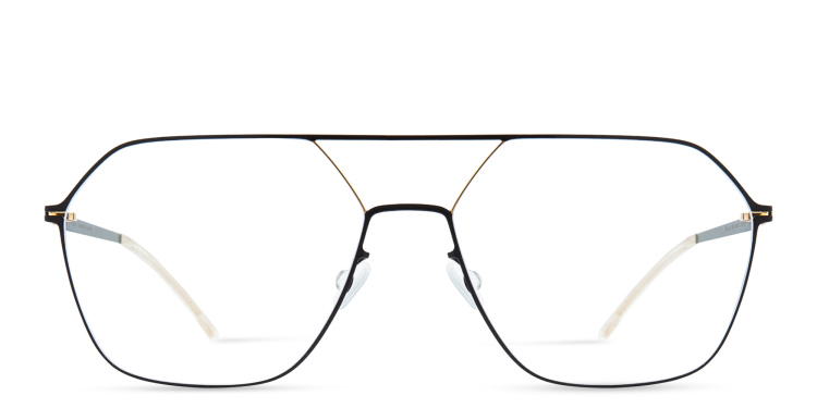 تسوق نظارات طبية جلفا بإطار أفياتور واسع للجنسين ميكيتا بلون أسود أونلاين.